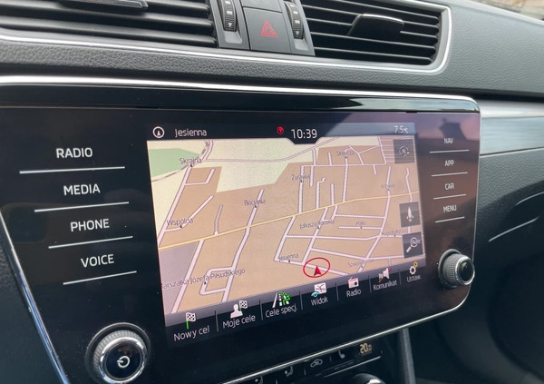 Skoda Superb cena 79900 przebieg: 153000, rok produkcji 2019 z Brzeszcze małe 781